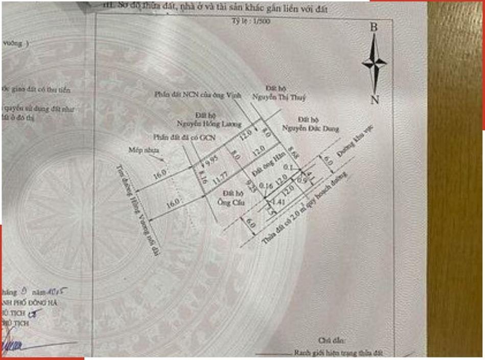 Mặt tiền 8m đường Hùng Vương cách nhà hát chỉ 300m - Đông Hà - Ảnh 1